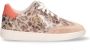 Mexx Kids XX825150-506 Meisjes Lage Sneakers Roze Print Leer Veters - Thumbnail 2