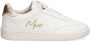 Mexx Kids XX825151-795 Meisjes Lage Sneakers Wit Goud Leer Veters - Thumbnail 2