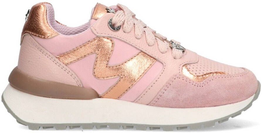 Mexx Kids XX825251-570 Meisjes Lage Sneakers Roze Leer Veters