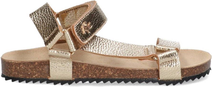 Mexx Kids XX825441-795 Meisjes Platte Sandalen Goud Leer Klittenband