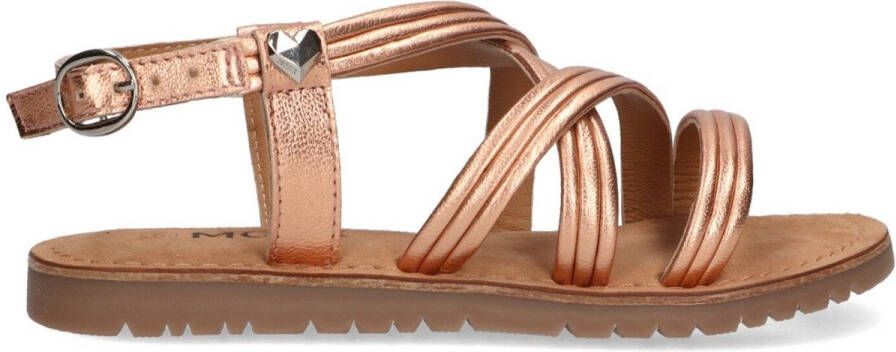 Mexx Kids XX825450-996 Meisjes Platte Sandalen Roze Leer Klittenband