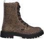 Mexx Star Leopard Veterboots brons Synthetisch - Thumbnail 1