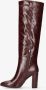 Mexx Heeled High Boot Krystal Indy Burgundy Red Dames - Thumbnail 6