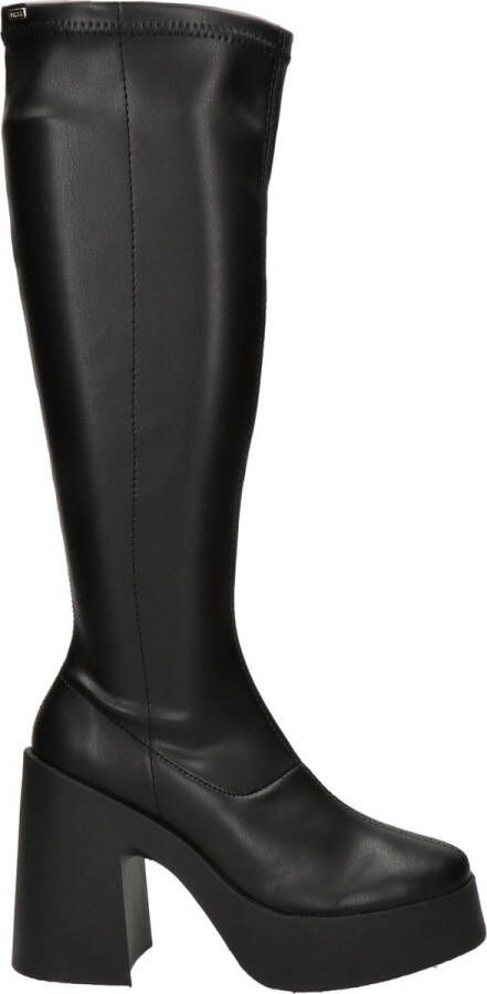 Mexx High Heel Boot Kora Zwart Dames Boots Ritssluiting Laarzen dames