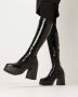 Mexx High Heel Boot Kora Zwart Dames Boots Ritssluiting Laarzen dames - Thumbnail 7
