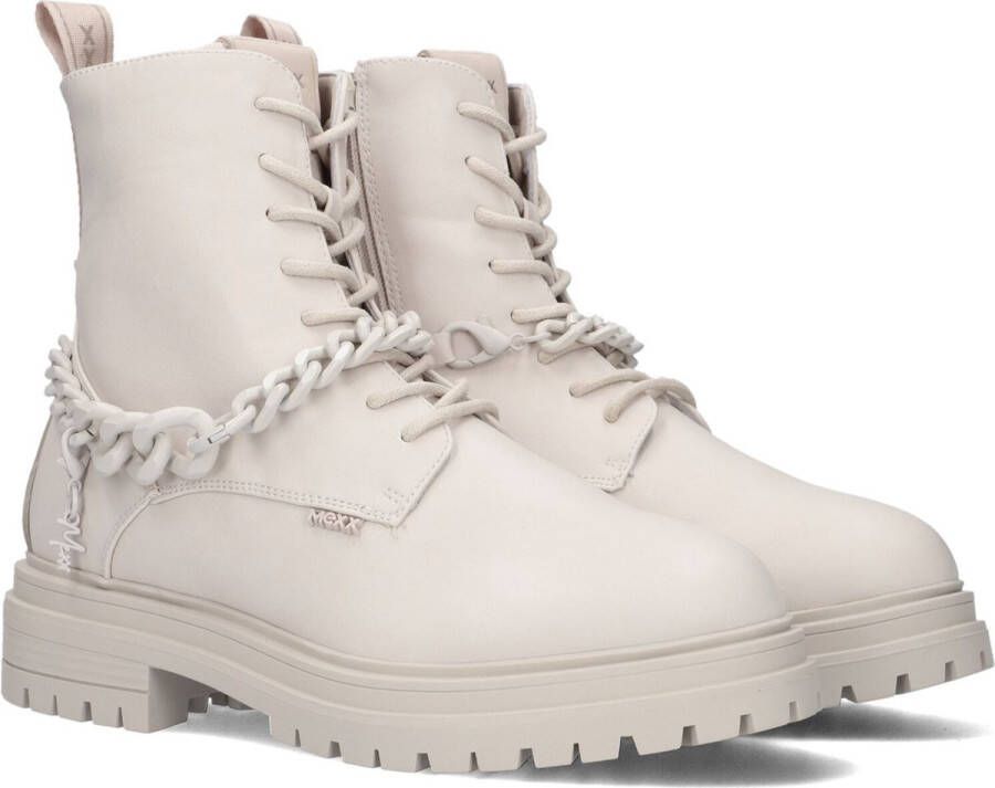 Mexx Laarzen Fabulous Off white Dames Boots Ritssluiting - Foto 2