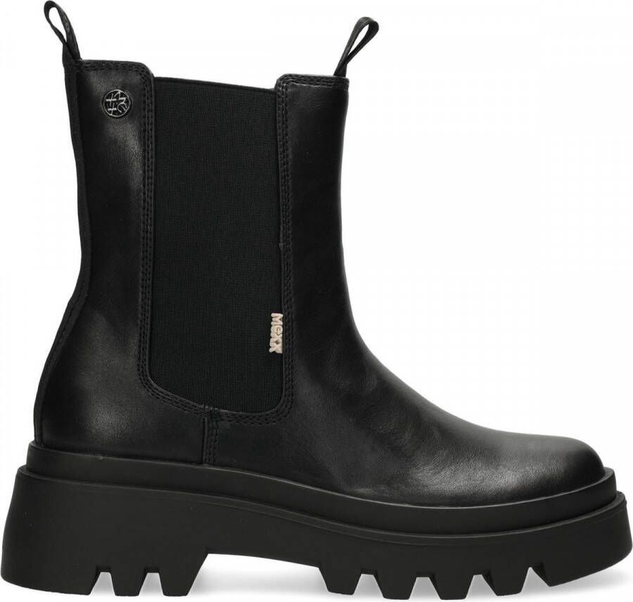 Mexx Laarzen Kayra Zwart Dames Boots Elastiek