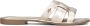 Mexx Gouden Lisa Leren Slippers met Diamanten - Thumbnail 2