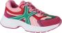 Mexx Loyce Lage sneakers Leren Sneaker Dames Paars - Thumbnail 2