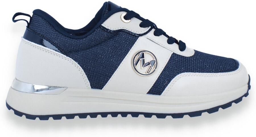Mexx Dames Sneaker Nouraya Obi Sneaker Navy Blauw