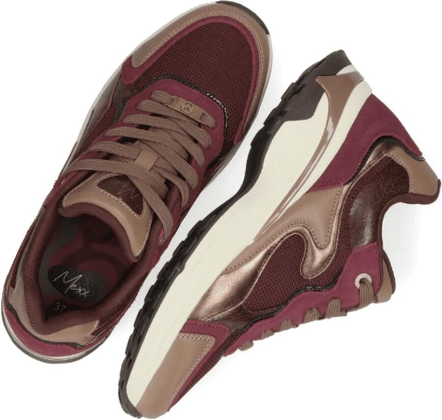Mexx Dames Sneaker Portia Love Bordeaux