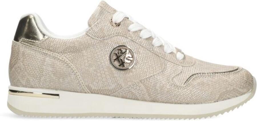 Mexx goudkleurige dames sneakers Eke Caia