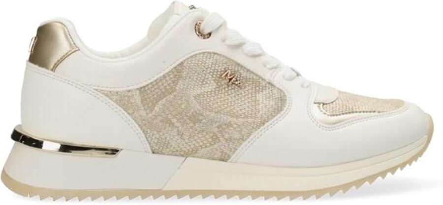 Mexx FLEUR ELLEN Sneaker Dames Sneaker-Wit Goud
