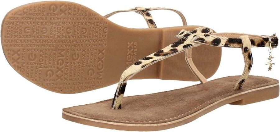 Mexx Galena Sandaal Dames Beige - Foto 6
