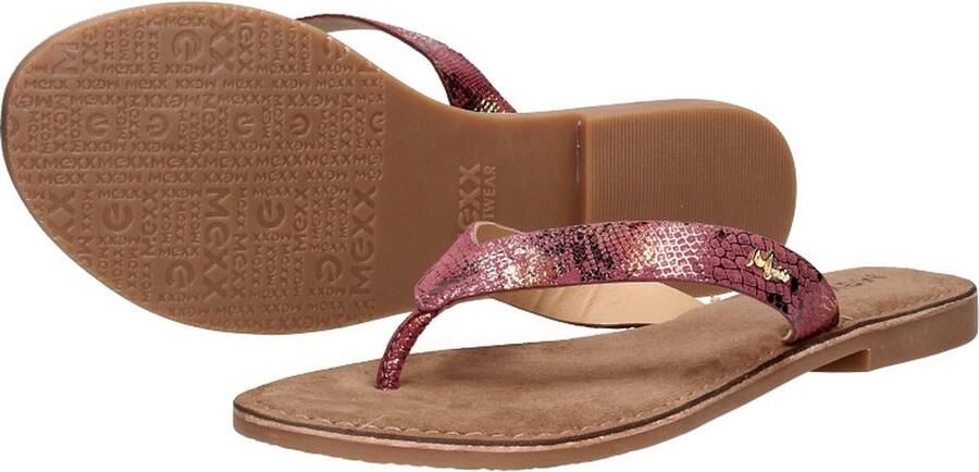 Mexx NU 21% KORTING: teenslippers Grizzly in slangen-look - Foto 4