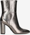 Mexx Heeled Ankle Boot Kianna Indy Metallic Dames - Zilver