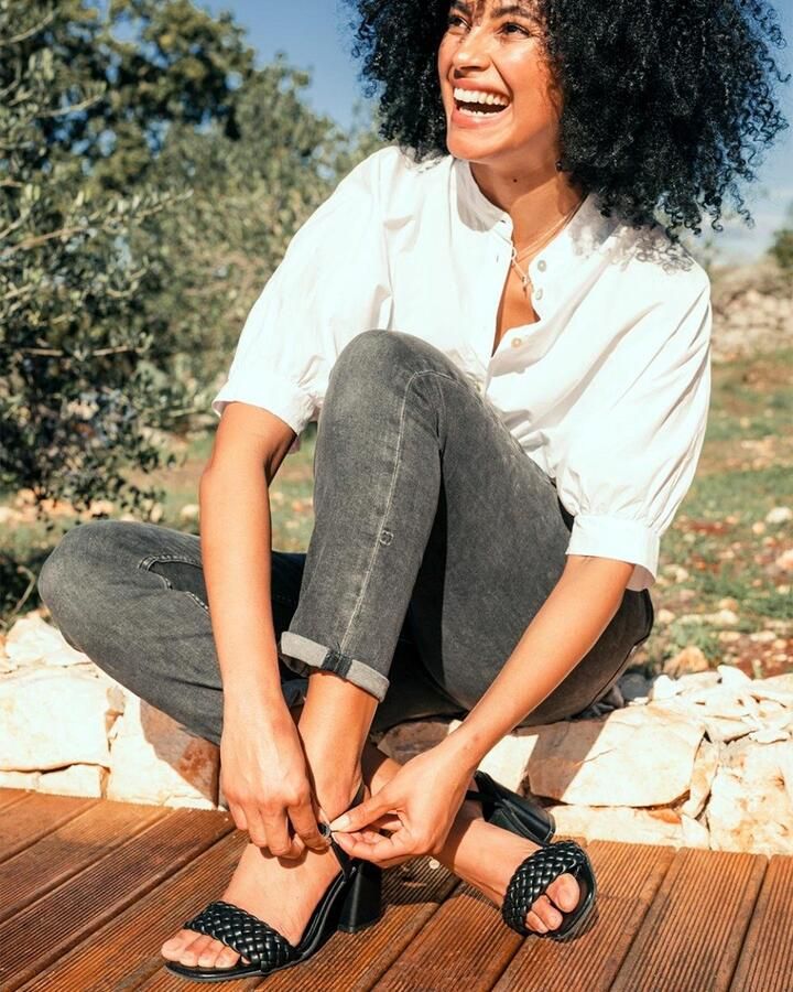 Mexx NU 21% KORTING Sandaaltjes JOOLS in trendy vlecht look - Foto 3