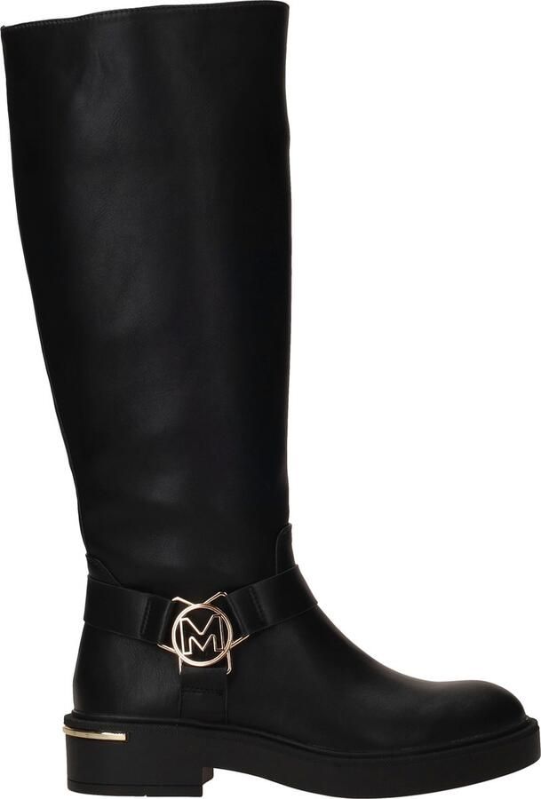 Mexx Zwarte enkellaarsjes voor vrouwen Black Dames