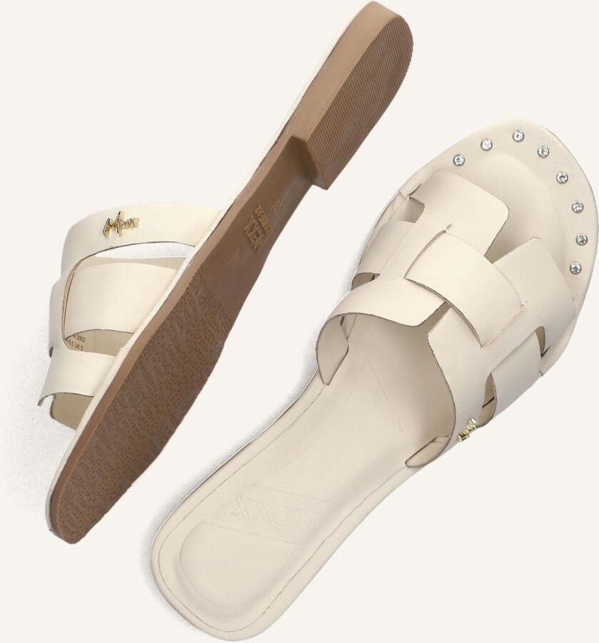 Mexx Lisa Slippers Dames Wit - Foto 3