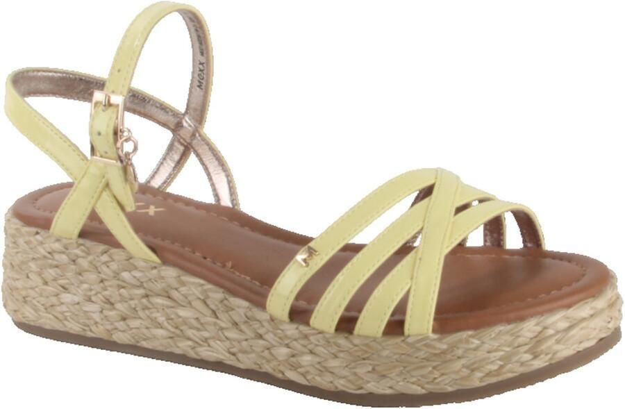 Mexx MI001602361W-01-8007 dames sandalen sportief geel