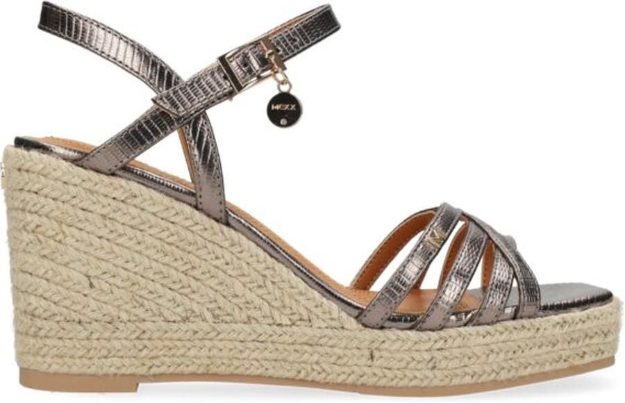Mexx NOEMI PAKINA Heeled sandal Dames Sneaker-Pewter