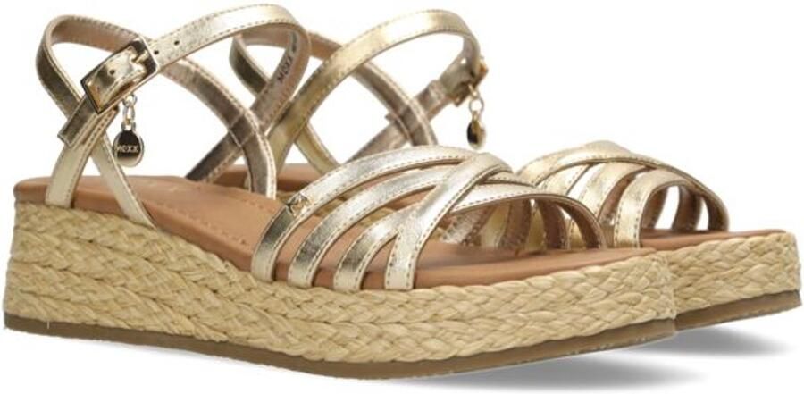 Mexx NOEMI SADÉ Heeled sandal Dames Sneaker-Goud