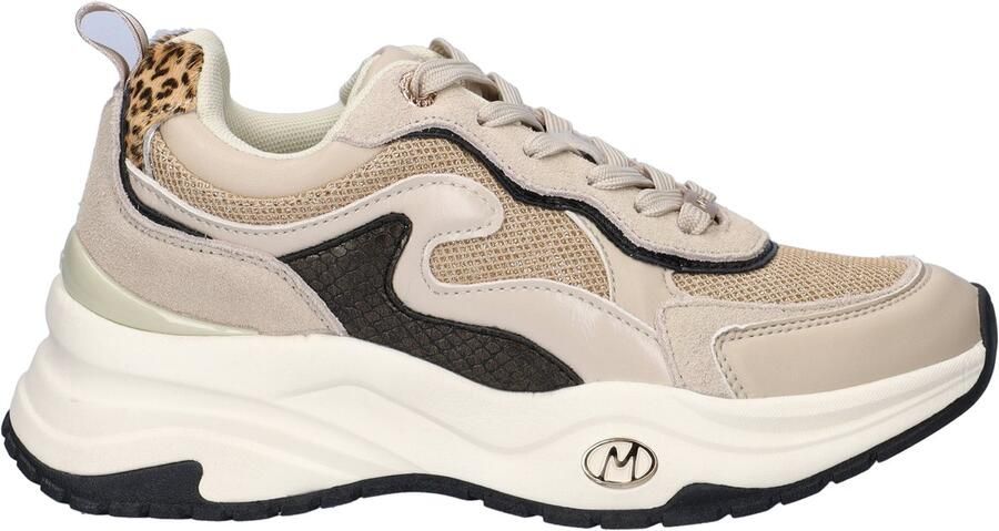 Mexx Palma Ora Sneakers Laag Beige