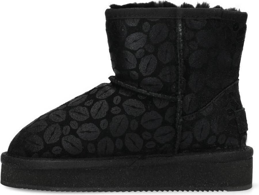 Mexx House Shoes Mid Bobby Jane Zwart Meisjes Kleding House Shoes - Foto 2