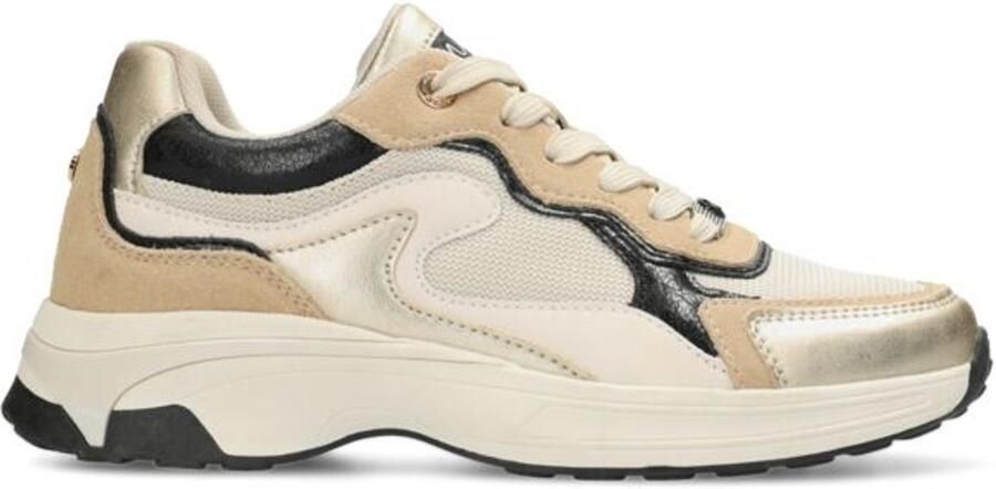 Mexx PORTIA LOVE Sneaker Dames Sneaker-Beige Goud