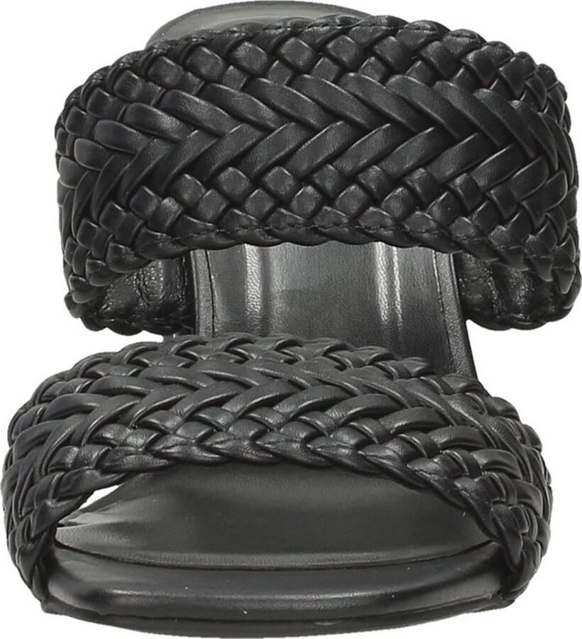 Mexx Zwarte Leren Muiltjes Lilah Black Dames - Foto 2