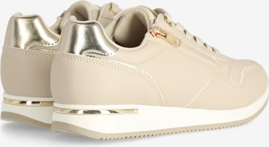 Mexx Djana Sneakers beige Imitatieleer - Foto 4