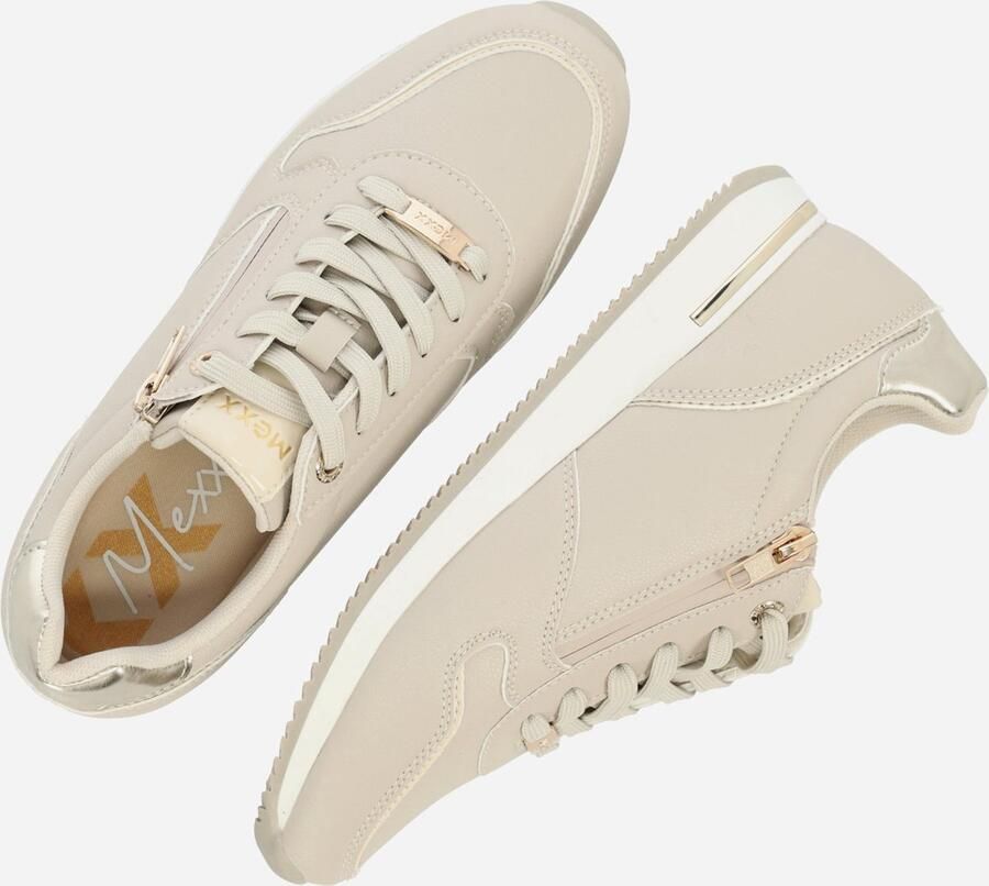 Mexx Djana Sneakers beige Imitatieleer - Foto 2
