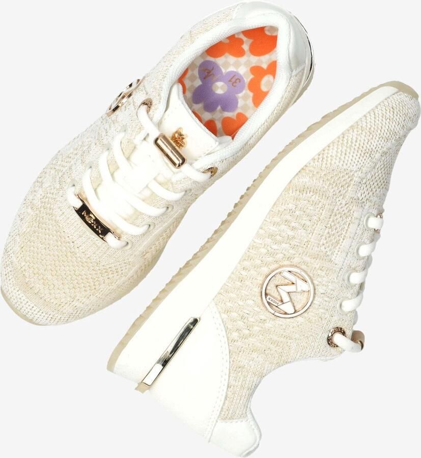 Mexx Sneaker Gitte Glitter Mini Meisjes Kleding Off White - Foto 3