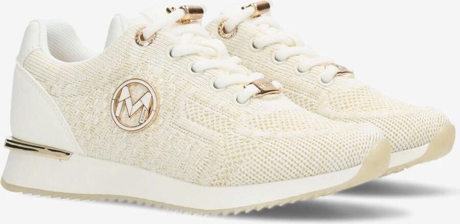 Mexx Sneaker Gitte Glitter Mini Meisjes Kleding Off White - Foto 7