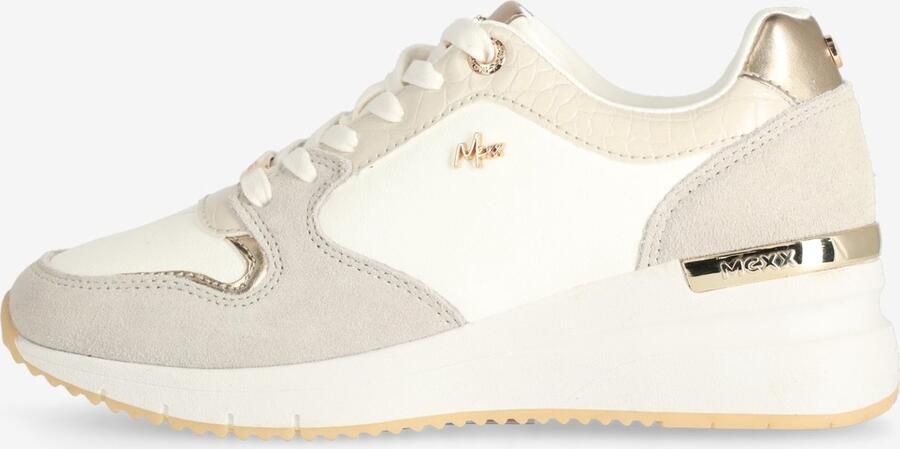 Mexx Sneaker Hena Dames Beige White - Foto 10
