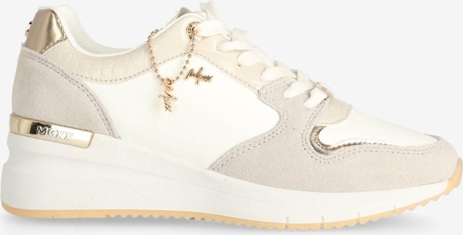 Mexx Sneaker Hena Dames Beige White - Foto 9