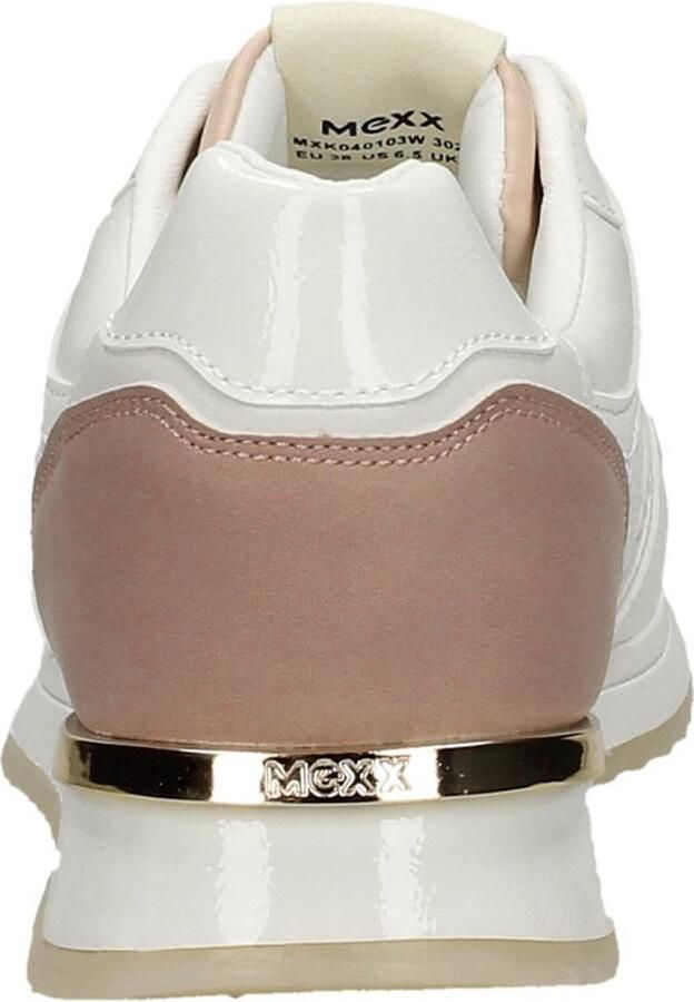 Mexx Sneaker Kate Dames Wit Roze - Foto 4
