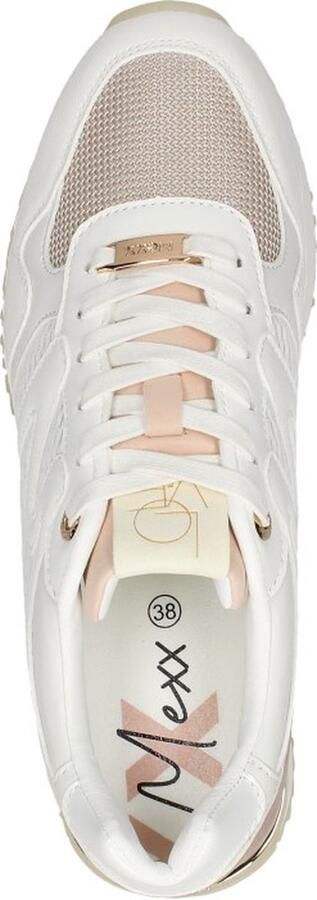 Mexx Sneaker Kate Dames Wit Roze - Foto 12