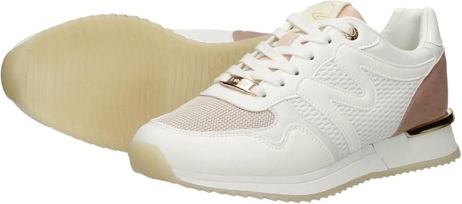 Mexx Sneaker Kate Dames Wit Roze - Foto 10