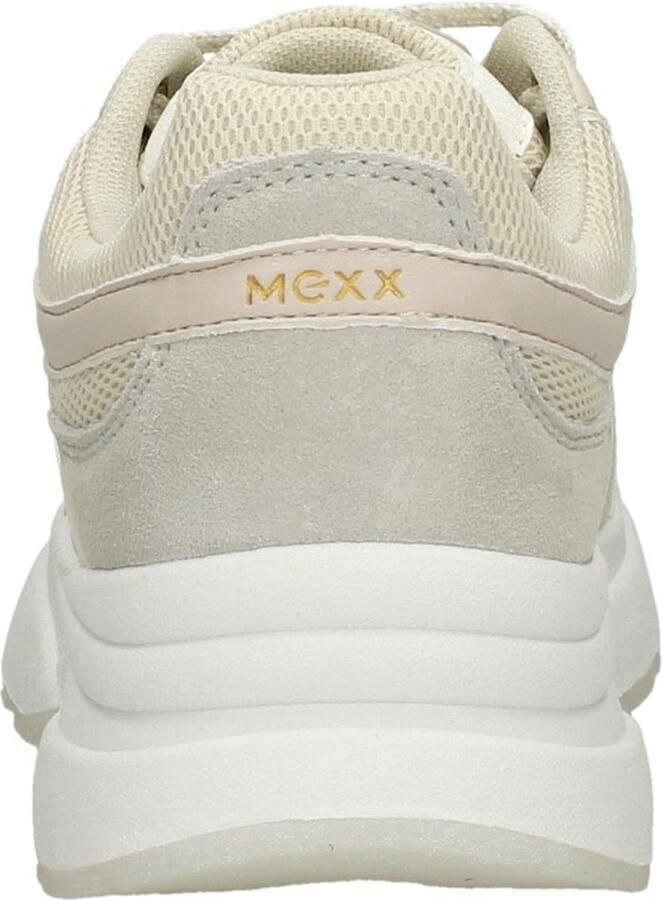 Mexx Beige Leren Sneaker voor Dames Beige Dames - Foto 6