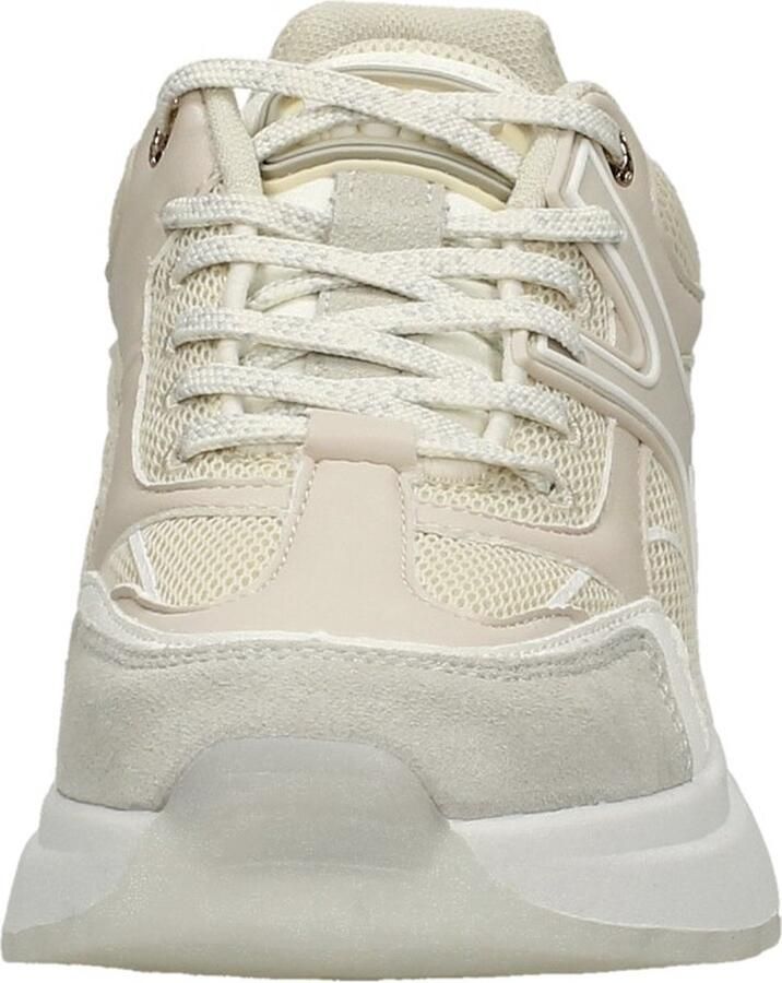 Mexx Beige Leren Sneaker voor Dames Beige Dames - Foto 4