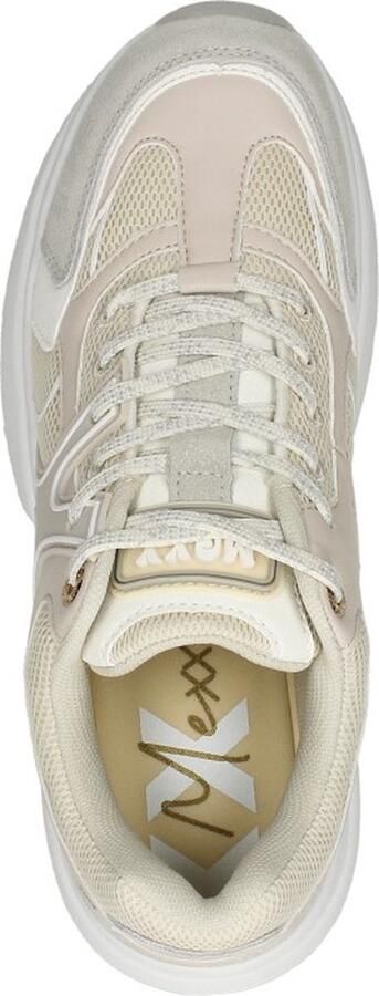 Mexx Beige Leren Sneaker voor Dames Beige Dames - Foto 13