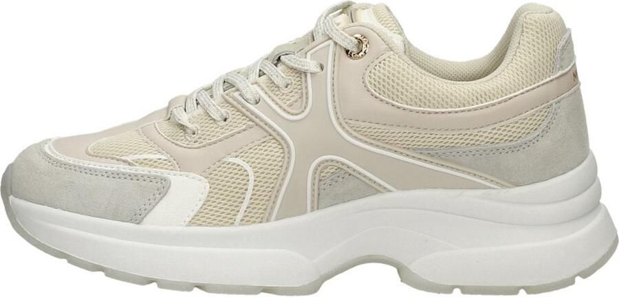 Mexx Beige Leren Sneaker voor Dames Beige Dames - Foto 8