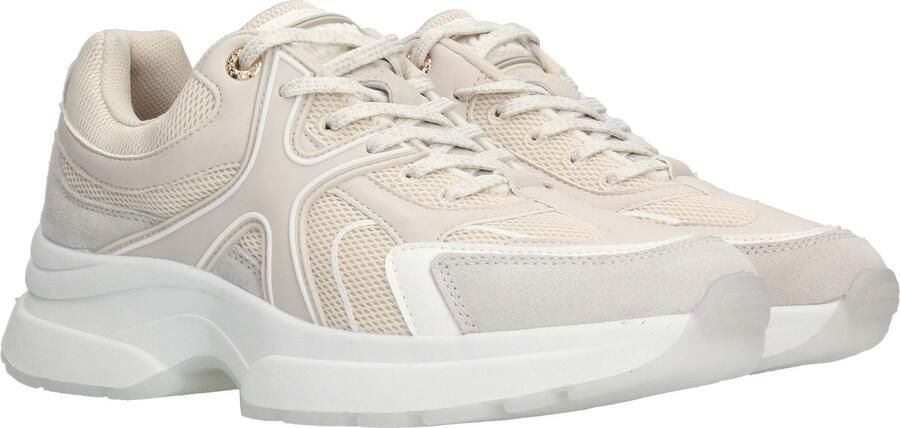 Mexx Beige Leren Sneaker voor Dames Beige Dames - Foto 9