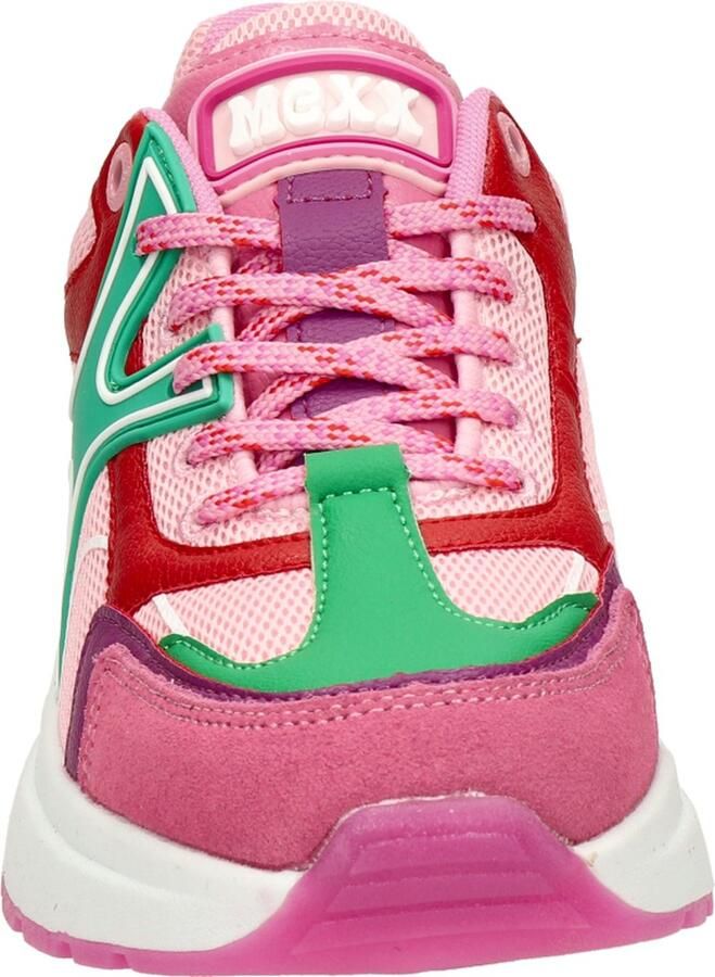 Mexx Loyce Lage sneakers Leren Sneaker Dames Paars - Foto 8