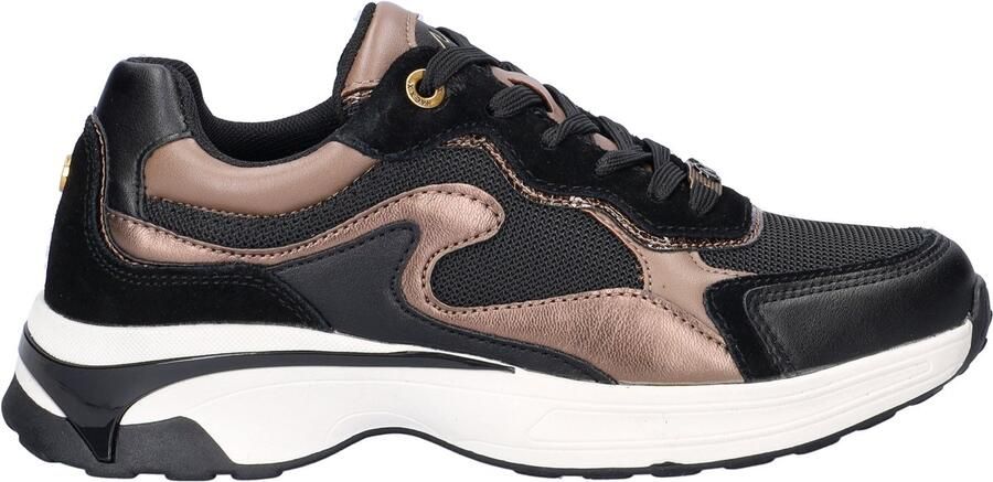 Mexx Sneakers Portia Love MI001001253W-1101 Zwart Bruin - Foto 2