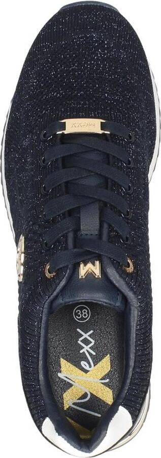 Mexx Sneakers Glitte Glitter MXK040001W-6007 Blauw - Foto 12
