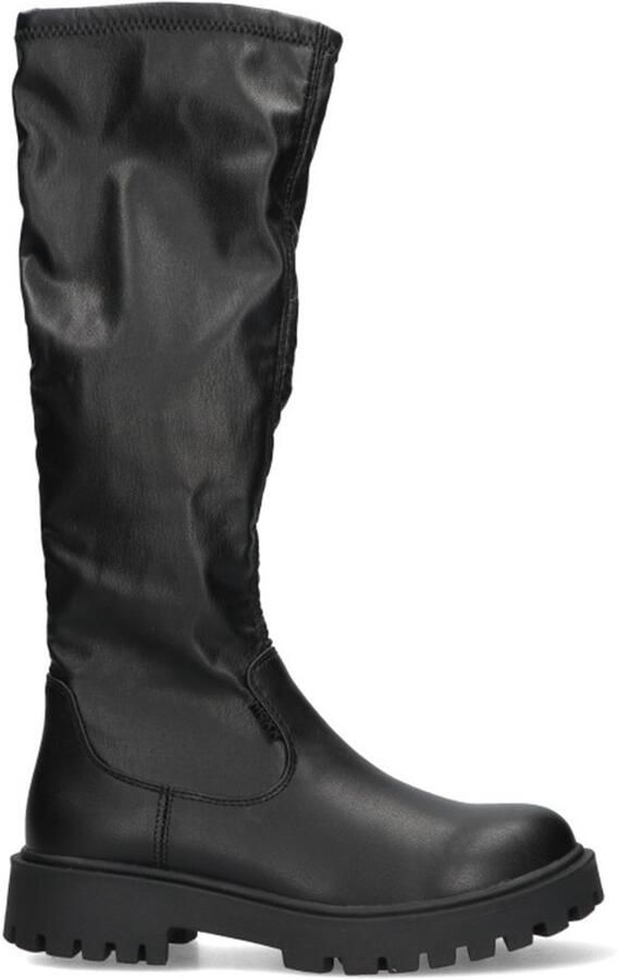 Mexx Kids XX825594-789 Meisjes Biker Boots Zwart Imitatieleer Geen Sluiting - Foto 2