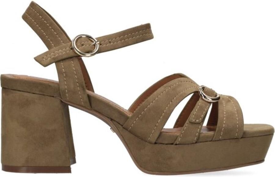 Mexx TOBIE NICKY Heeled sandal Dames Sneaker-Taupe