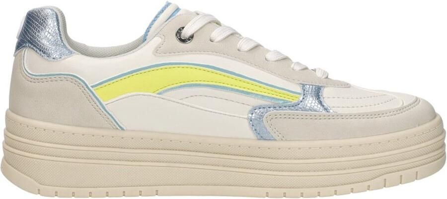 Mexx Tosca Ray Sneakers Laag Gebroken wit